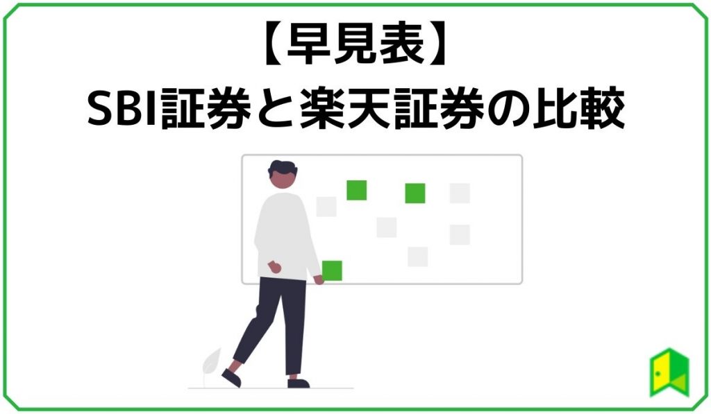 SBI証券と楽天証券の比較