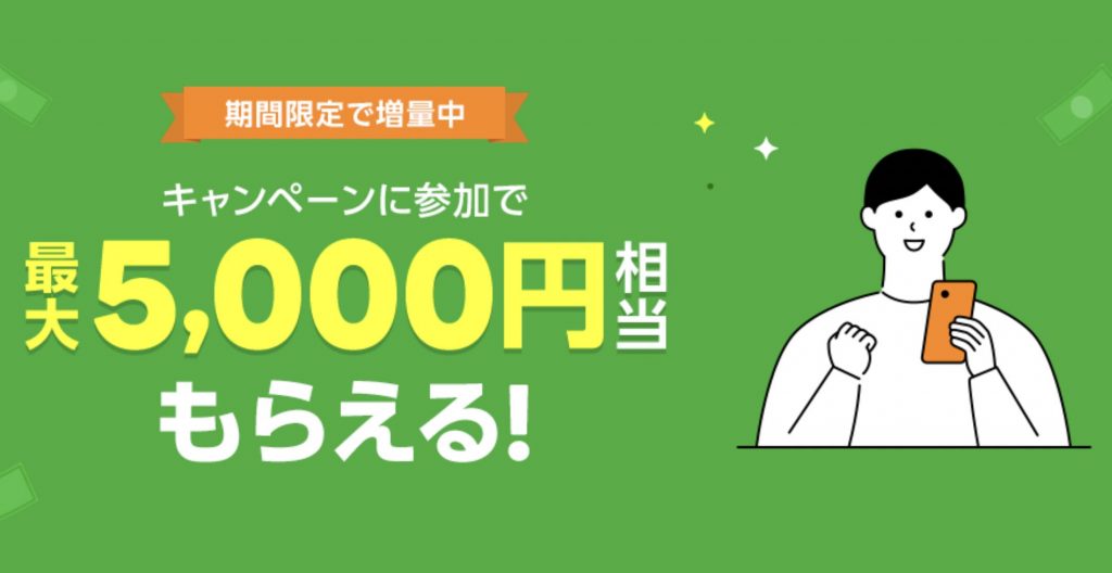 LINE証券のトップページ