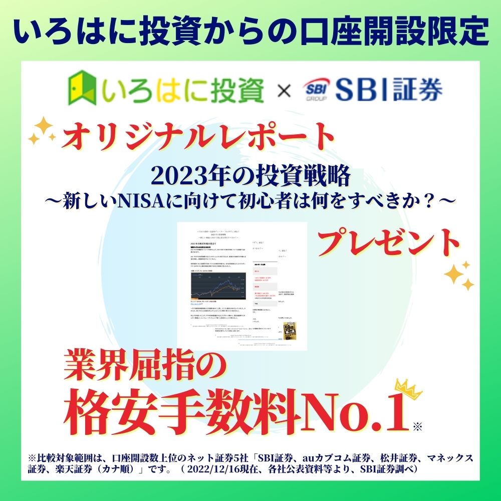 SBI証券　タイアップバナー