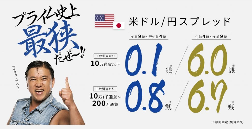 FXプライムbyGMOの紹介