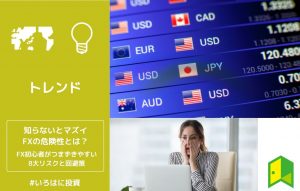 知らないとマズイFXの危険性とは？