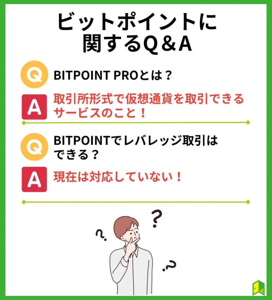 BITPOINT（ビットポイント）に関するQ＆A