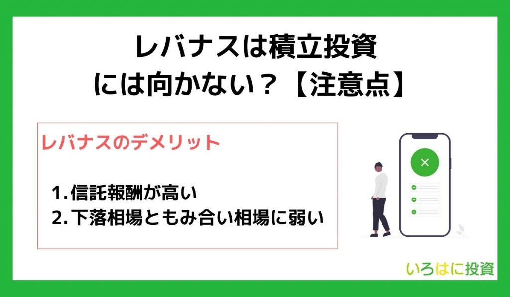 レバナスは積立投資には向かない？