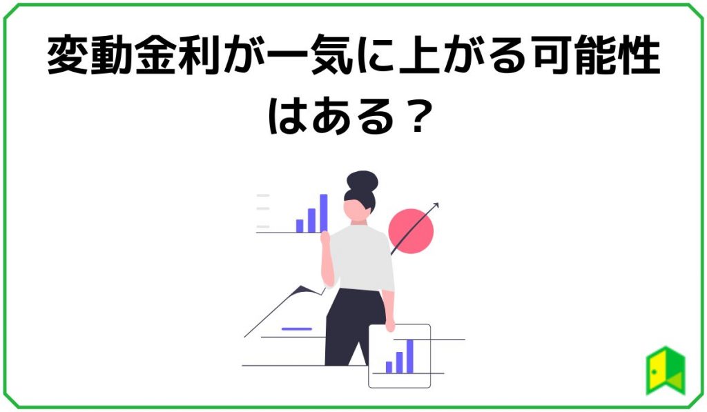 変動金利が一気に上がる可能性