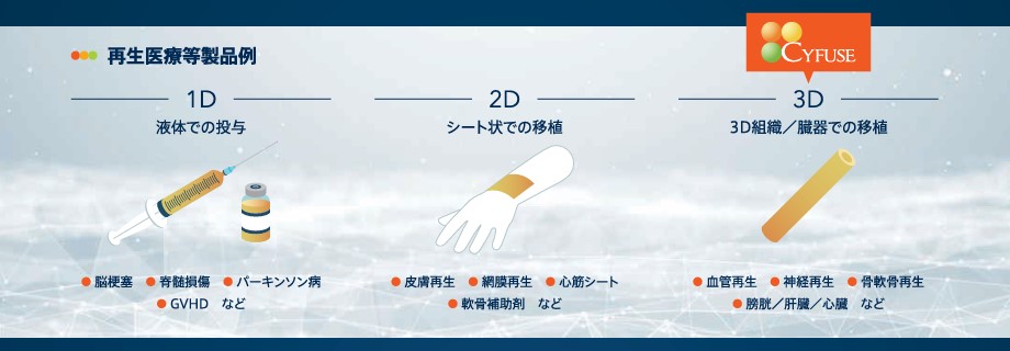サイフューズ 再生医療