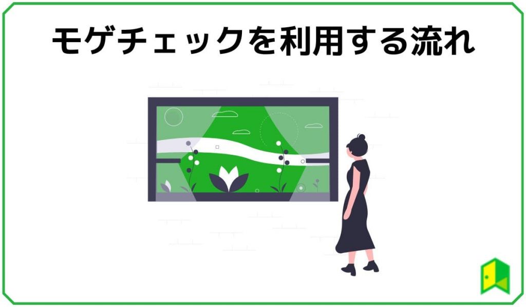 ゲチェックを利用する流れ