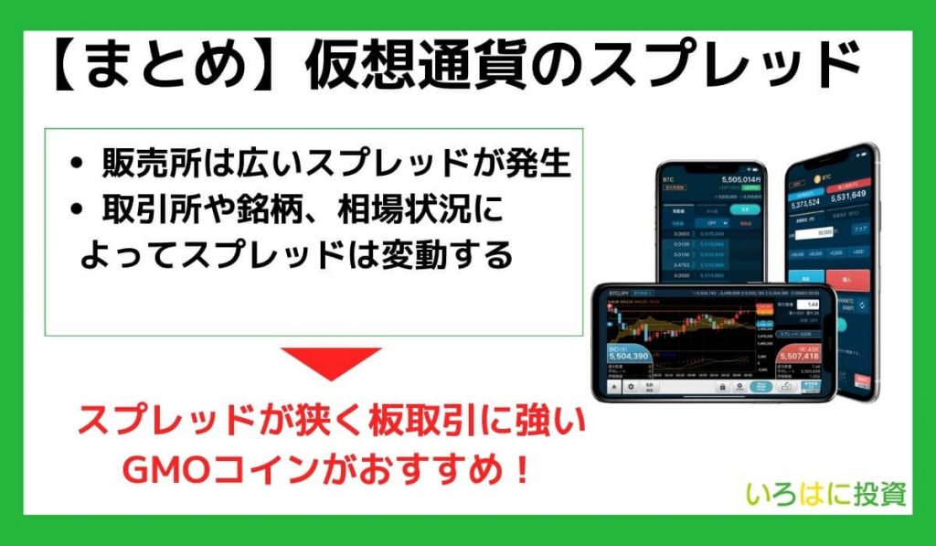 【まとめ】仮想通貨のスプレッドとは