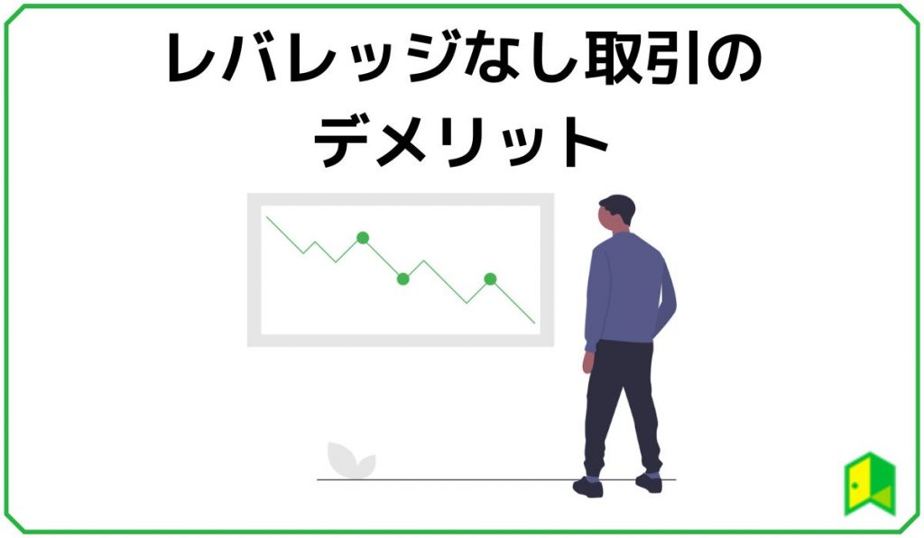 レバレッジなし取引のデメリット