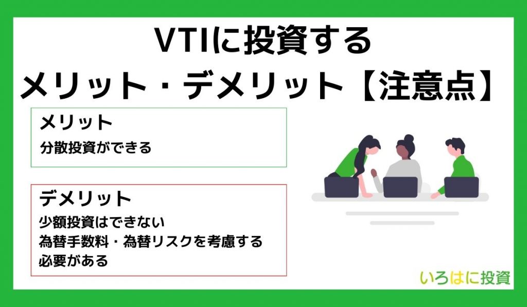 VTIに投資するメリット・デメリット