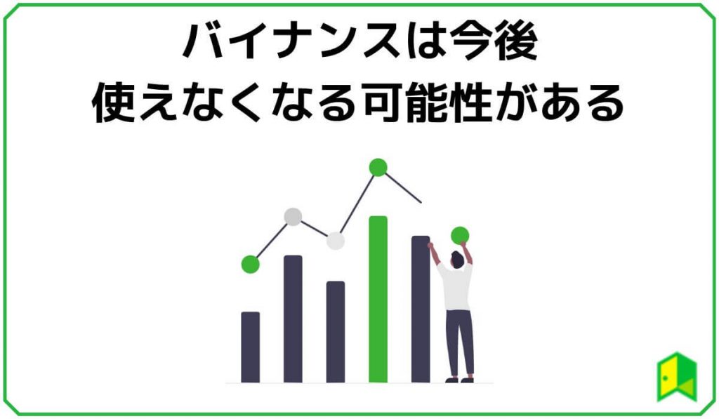 バイナンスは今後使えなくなる可能性がある