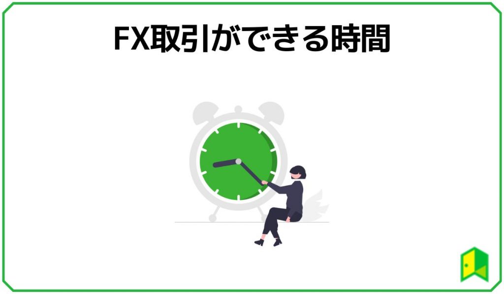 FX取引ができる時間