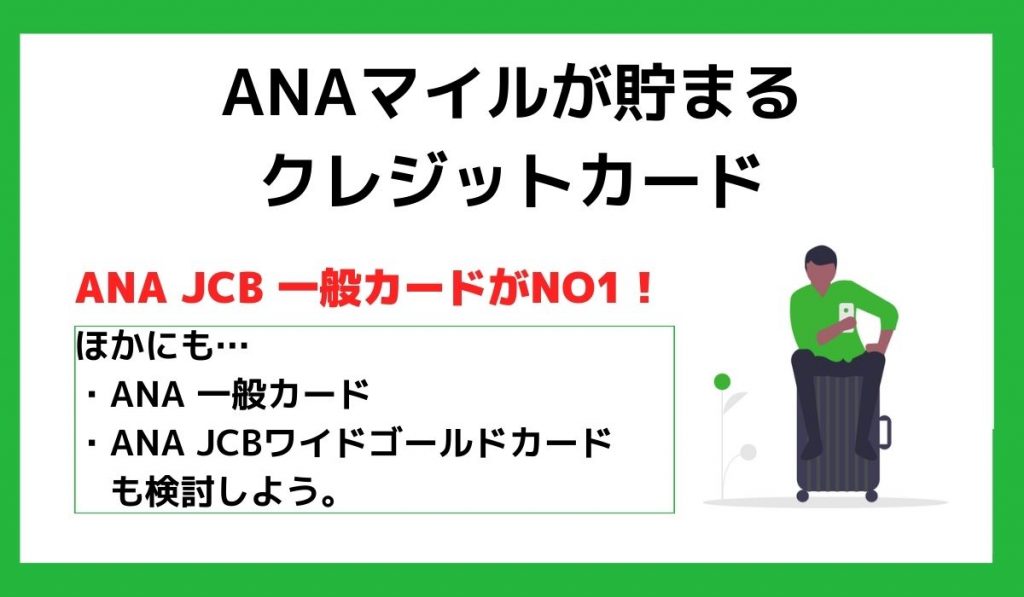 ANAマイルが貯まるクレジットカード