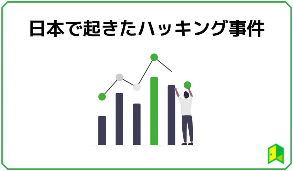 日本で起きたハッキング事件