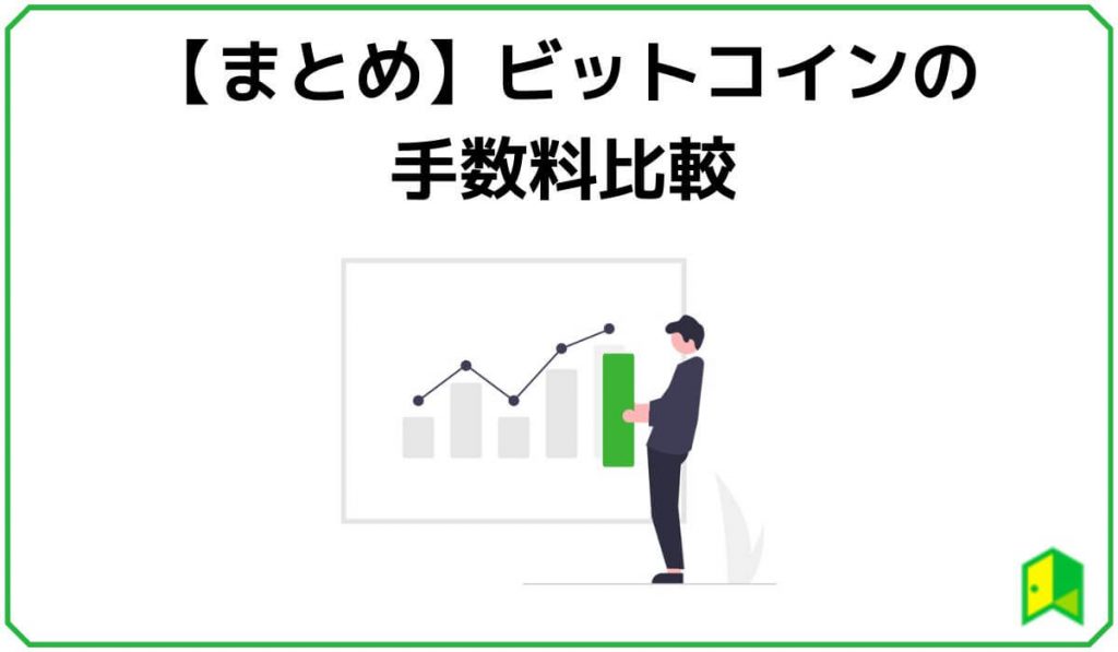 ビットコインの手数料比較まとめ