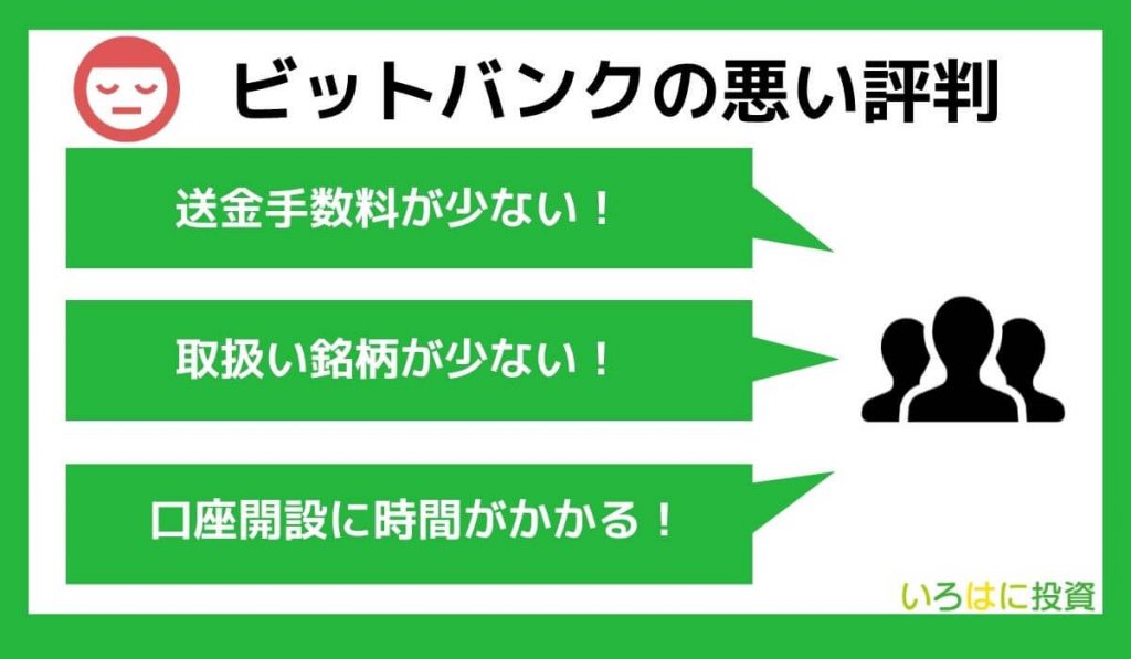 bitbank（ビットバンク）の悪い口コミ・評判