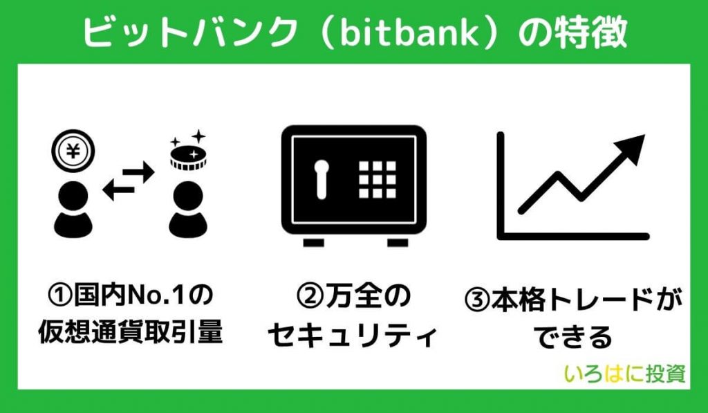 bitbank（ビットバンク）の3つの特徴