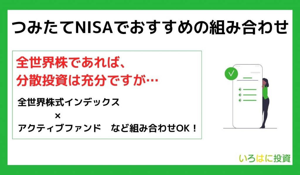 つみたてNISAでおすすめの組み合わせ【ポートフォリオ】