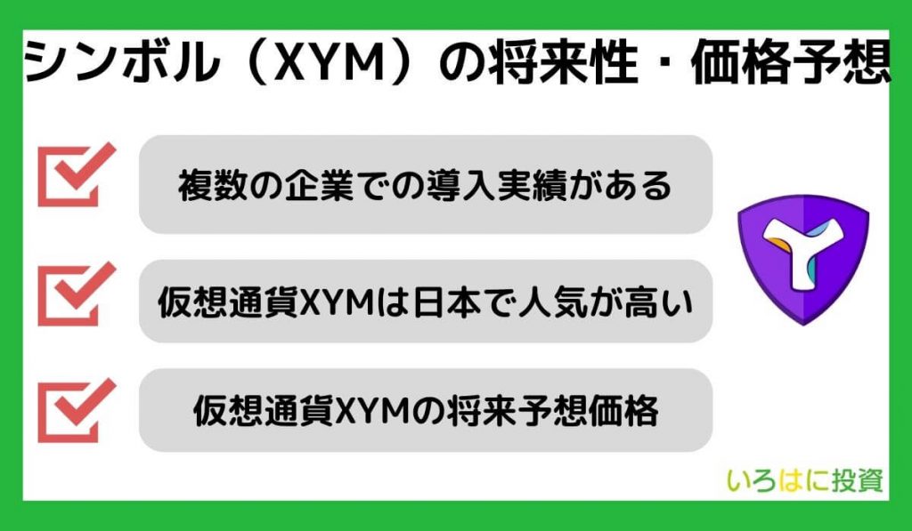 シンボル（XYM）の将来性・今後の価格予想