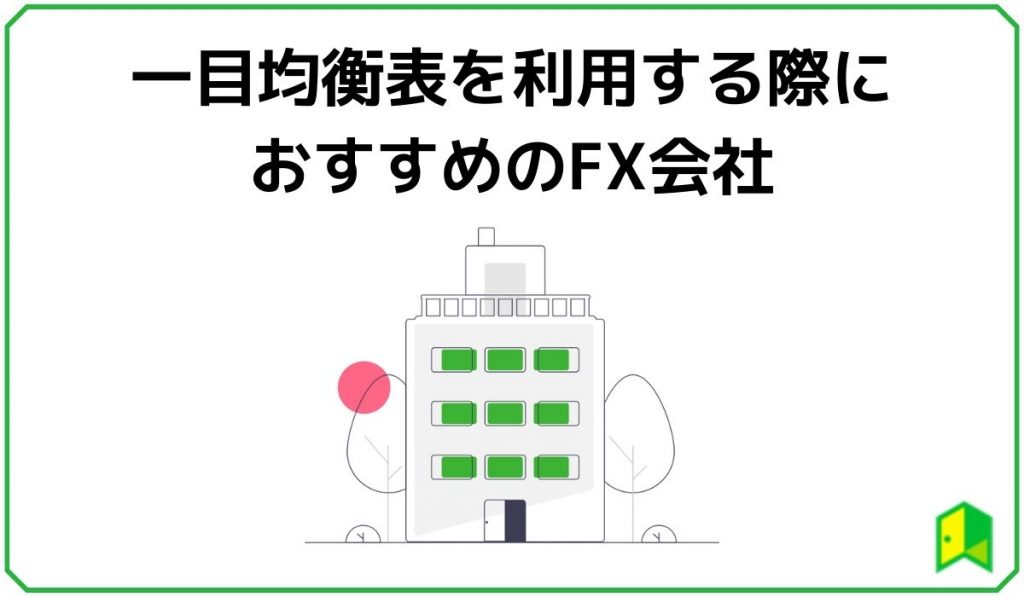 一目均衡表を利用する際におすすめのFX会社