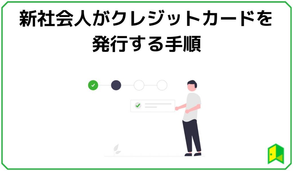 新社会人がクレジットカードを発行する手順