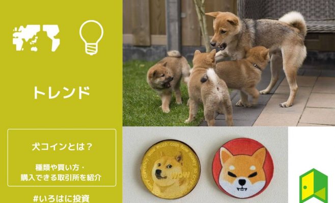 【一覧】犬コインとは？種類や買い方・購入できる仮想通貨取引所を解説