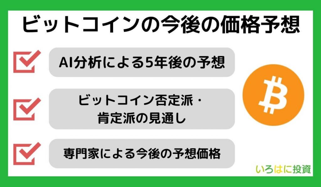 【今買うべきか】ビットコイン(BTC)の今後の予想価格
