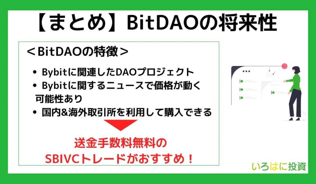 【まとめ】仮想通貨BitDAOの将来性・買い方