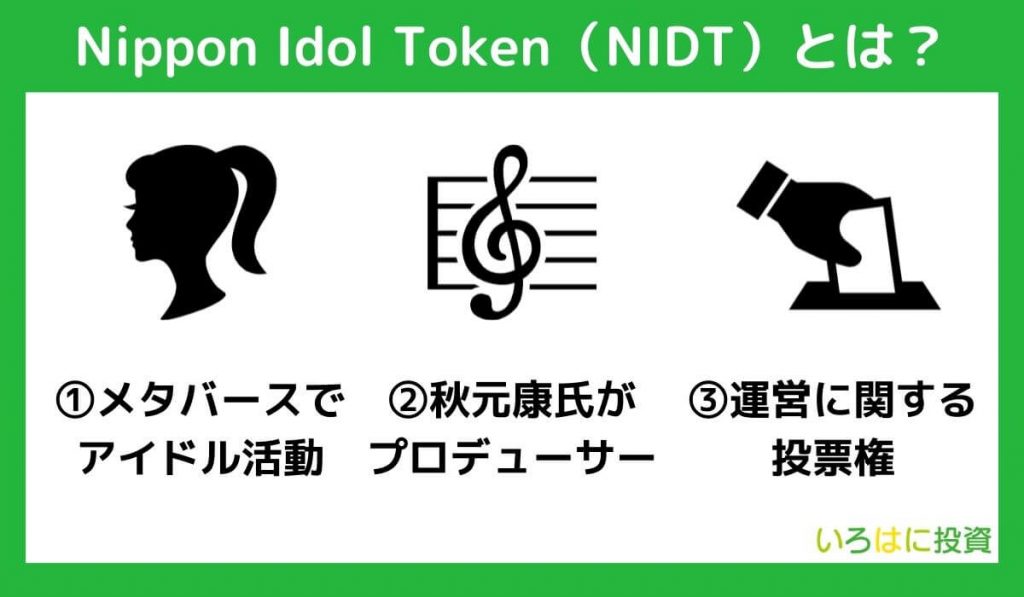 Nippon Idol Token（NIDT）とは？特徴や仕組みを解説