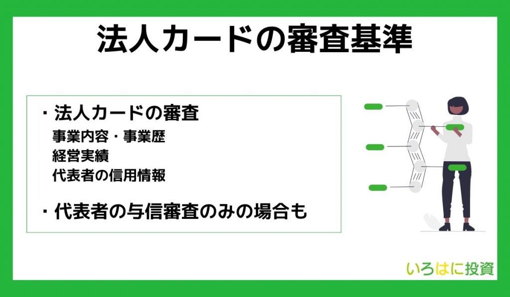 法人カードの審査基準