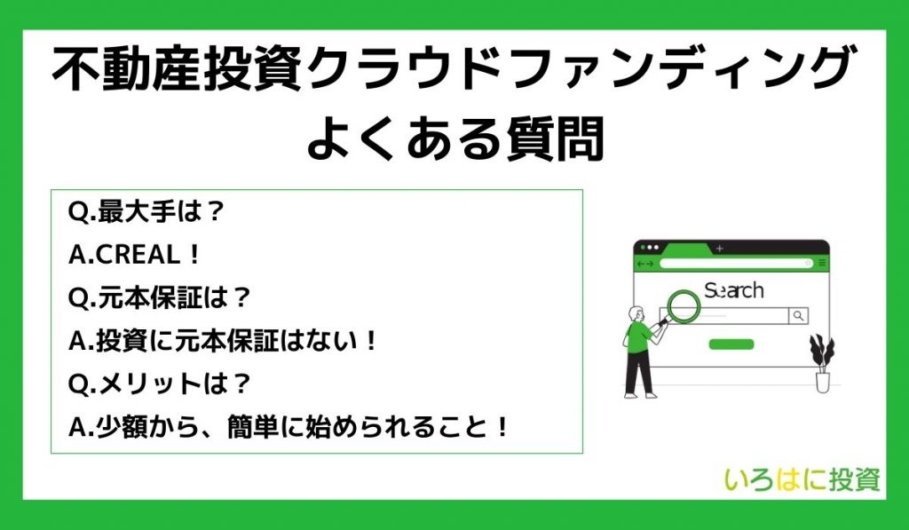 不動産投資型CFよくある質問