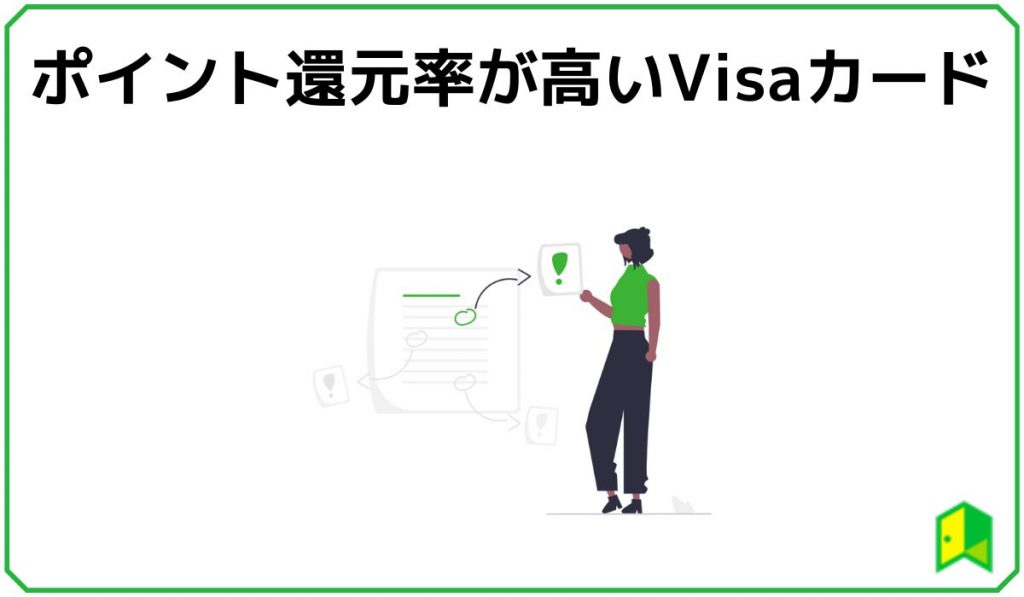 ポイント還元率が高いVisaカード