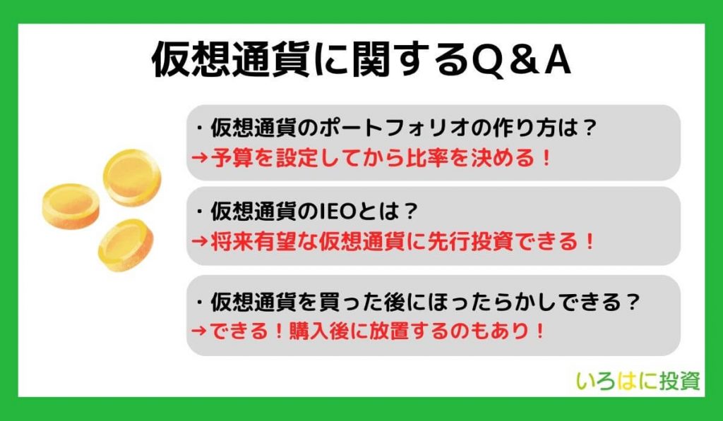 仮想通貨に関するQ＆A