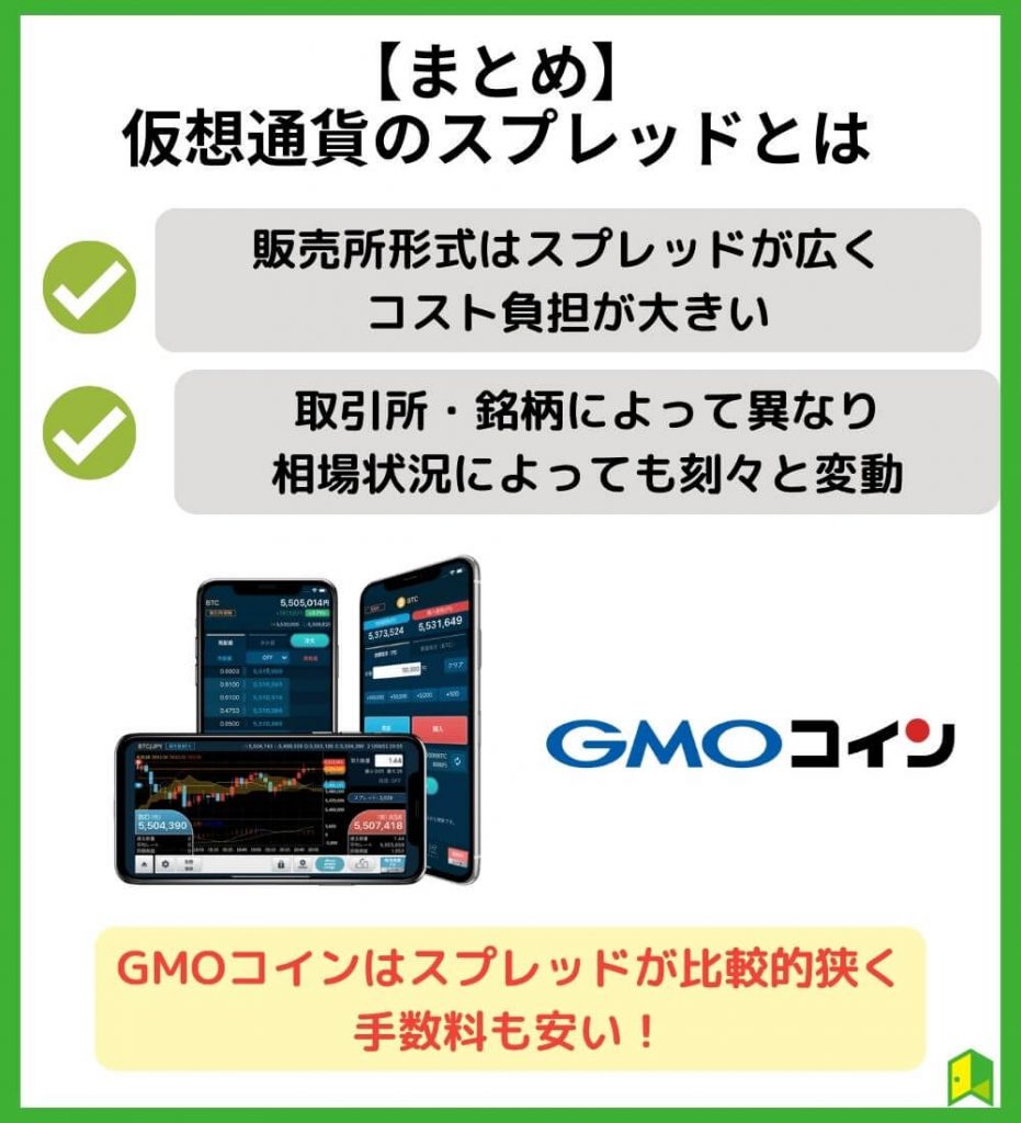 【まとめ】仮想通貨のスプレッドとは
