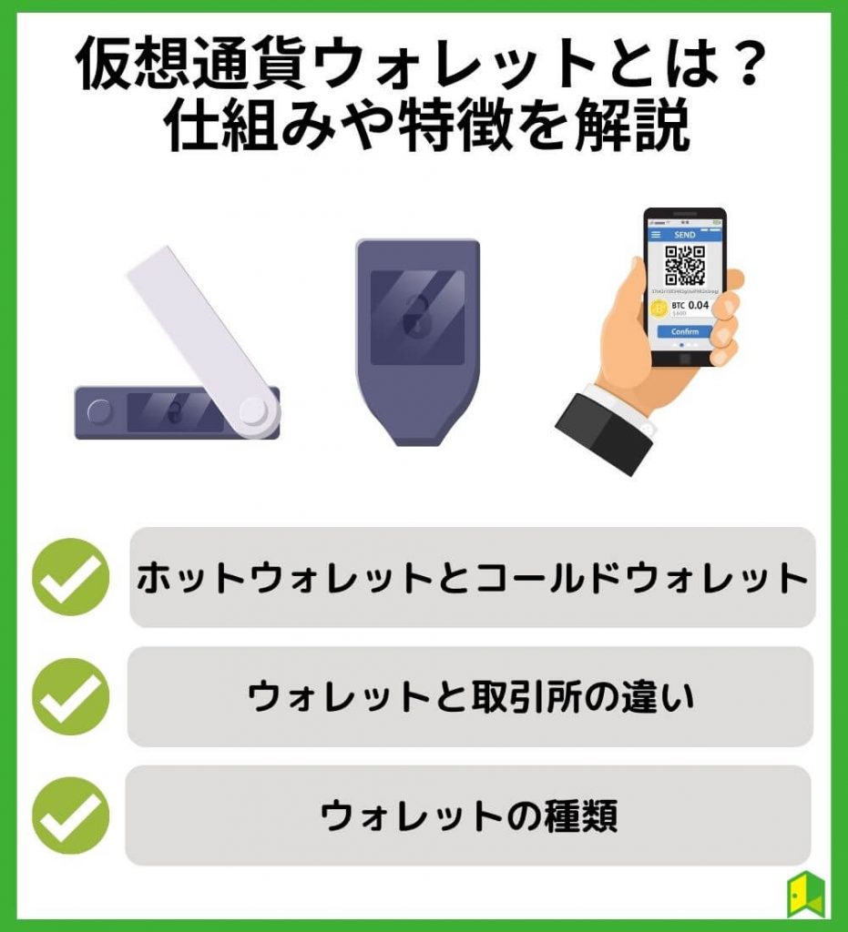 仮想通貨ウォレットとは？仕組みや特徴を解説