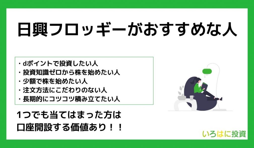 日興フロッギーがおすすめな人