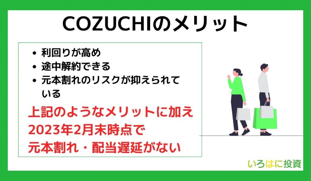 COZUCHIのメリット