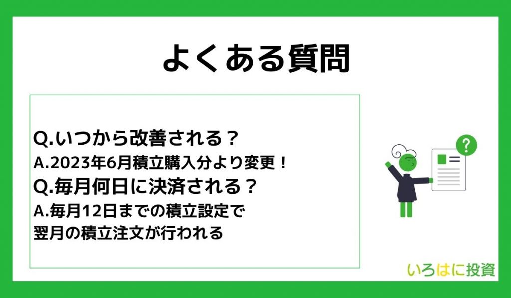 楽天証券のクレカ積立に関するよくある質問