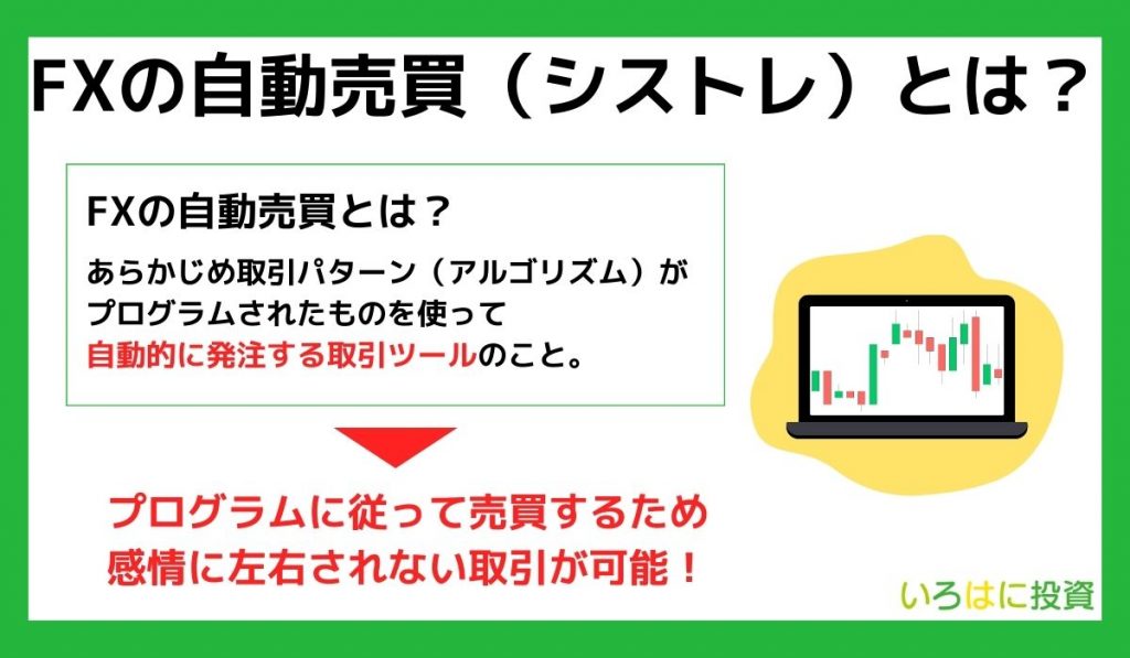 FXの自動売買（シストレ）とは？