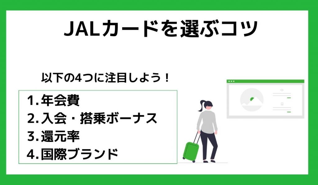 JALカードを選ぶコツ