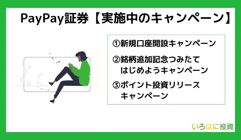 Paypay証券 実施中のキャンペーン