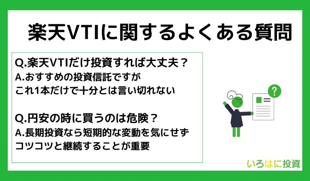 楽天VTIに関するよくある質問