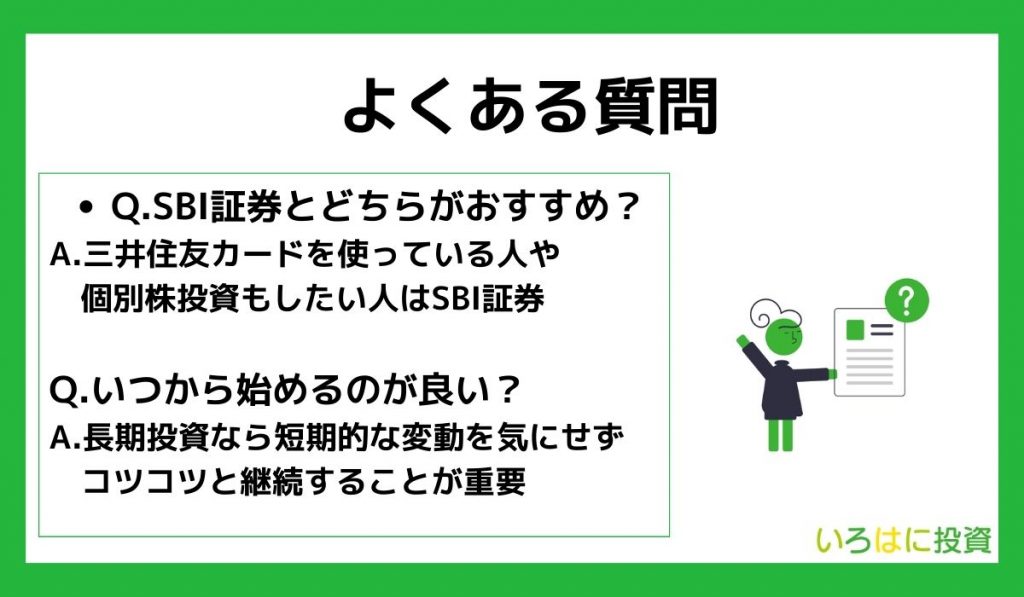 楽天証券のクレジット決済のデメリットに関するよくある質問