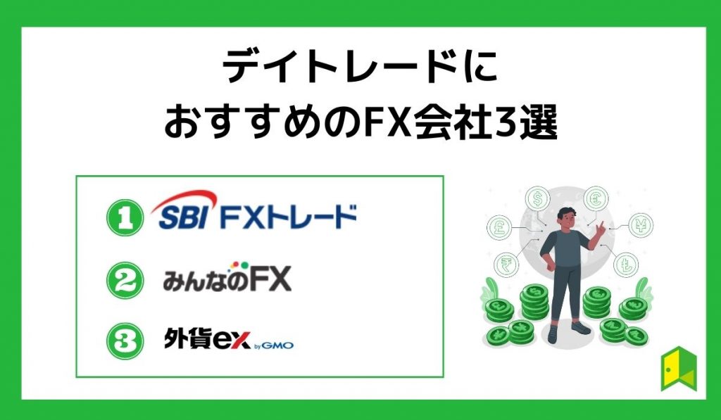 デイトレードにおすすめのFX会社