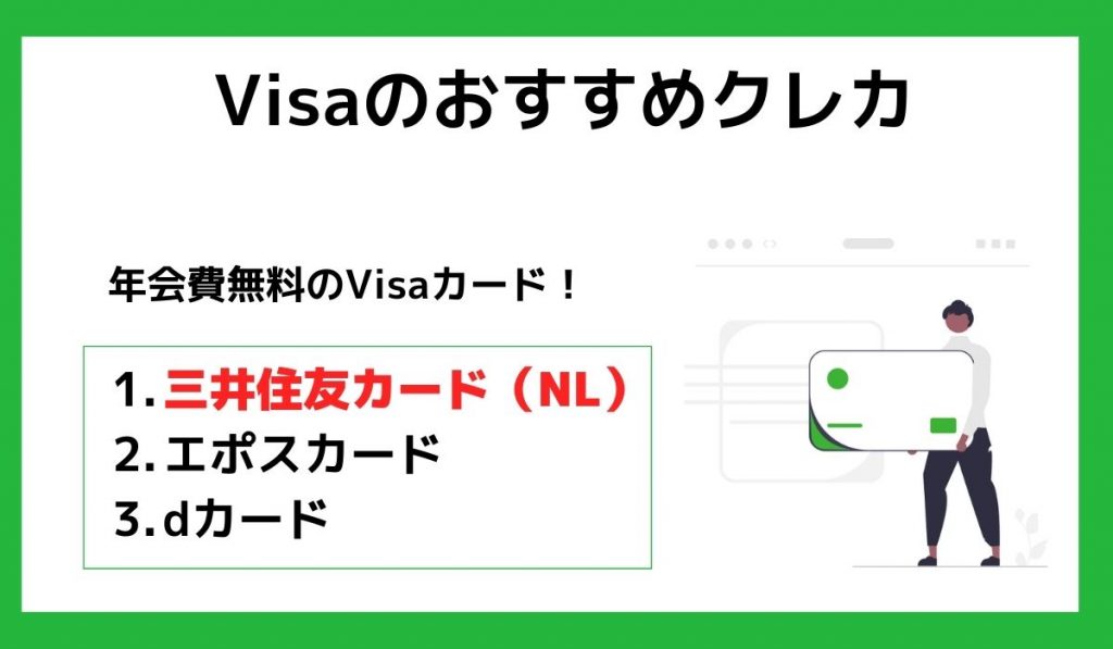 Visaのおすすめクレカ