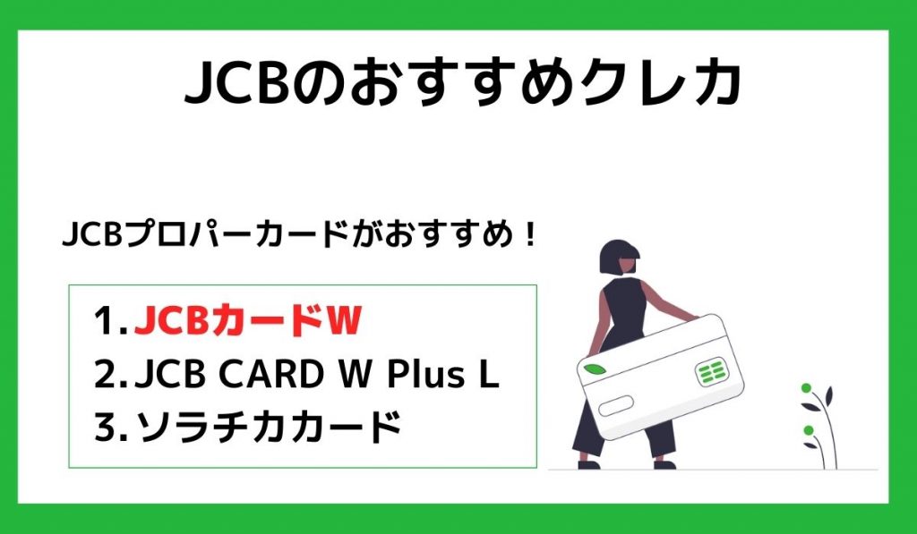 JCBのおすすめクレカ