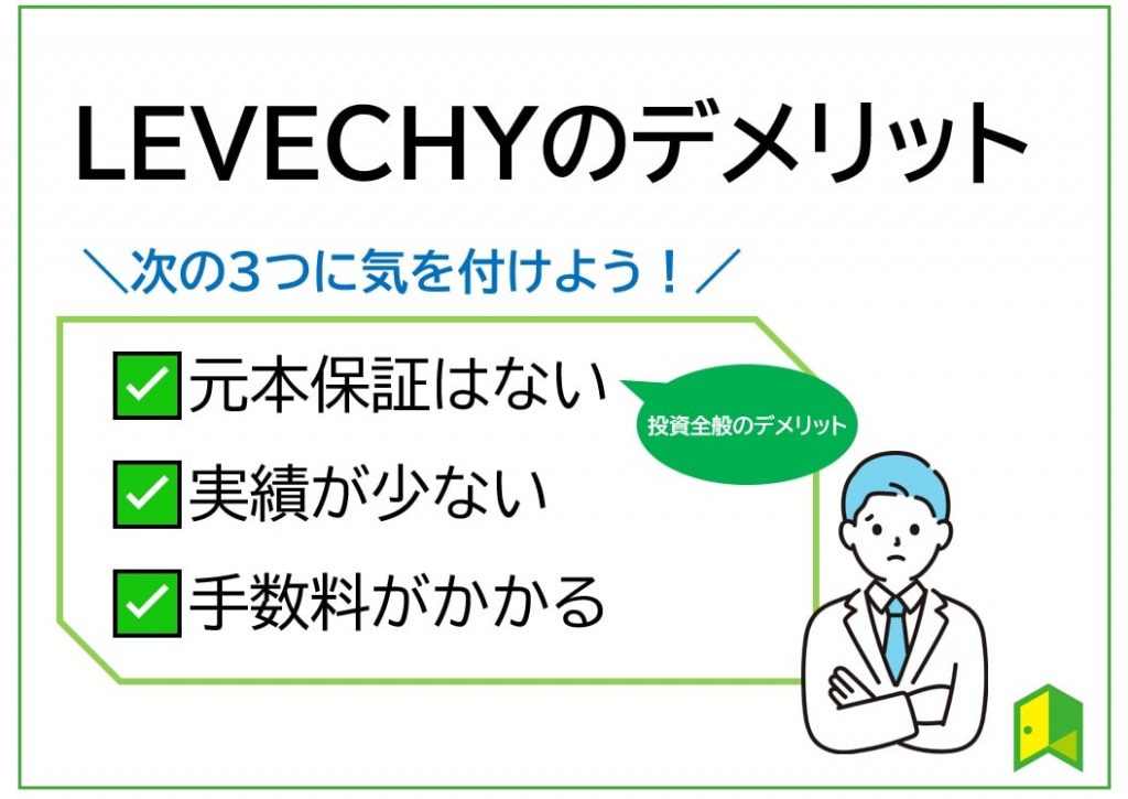 levechyのデメリットまとめ