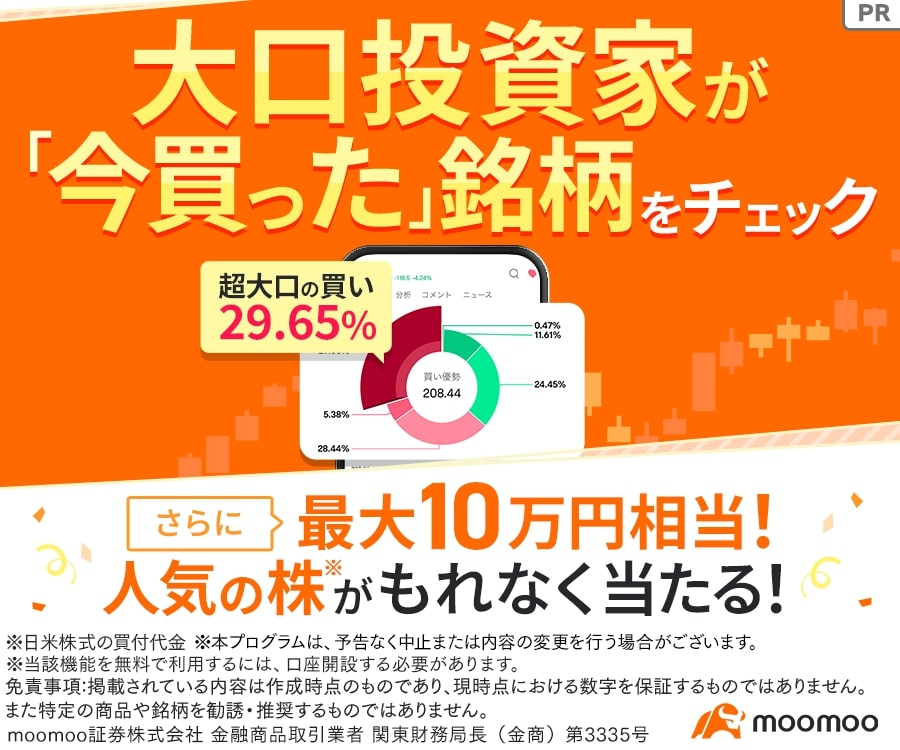 moomoo証券のキャンペーン
