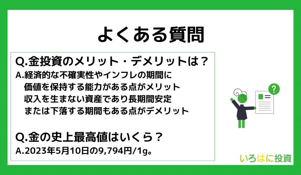 金価格予想に関するよくある質問