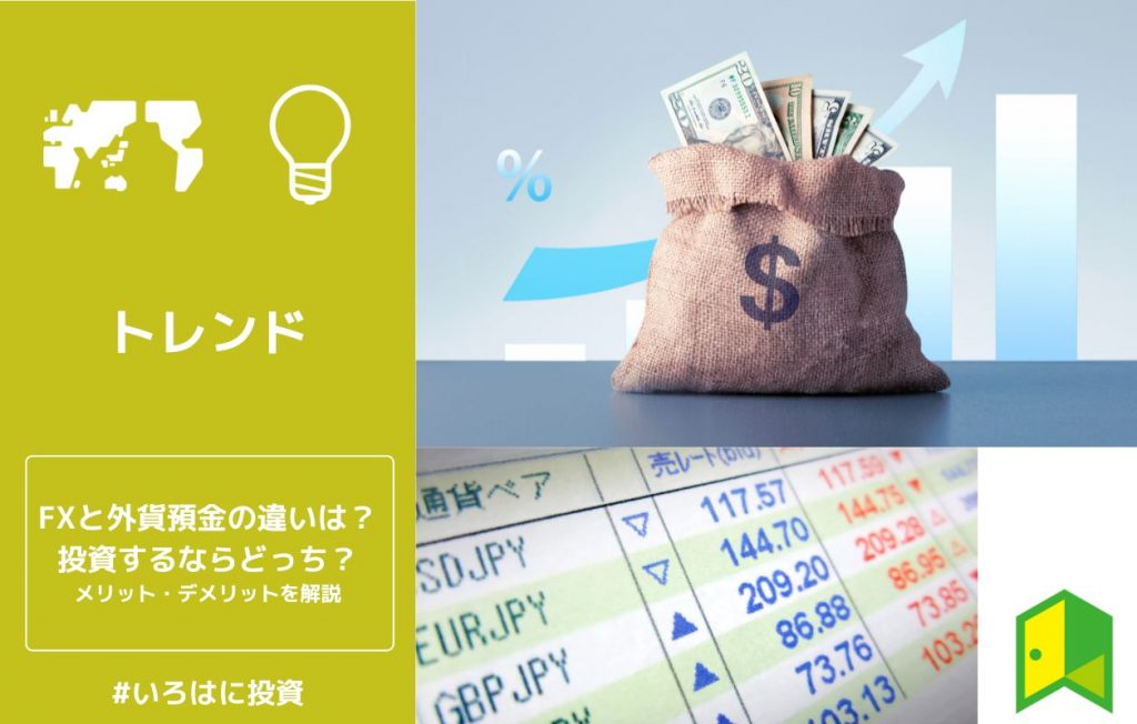 fxと外貨預金の違いは？