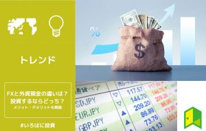 fxと外貨預金の違いは？